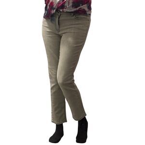 NY & Co | Women’s Grey Low Rise Ankle Skinny Embellished Denim Jeans 10